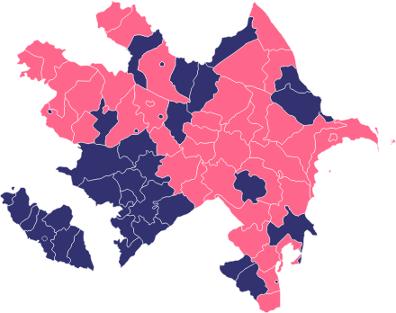 azerbaycan xeritesi